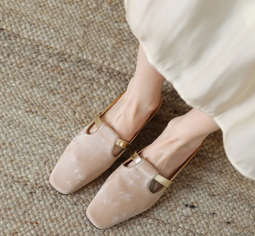 Industrial Women's Shoes SIFEIRO 2024 Spring New Arrival Genuine Leather Elegant Design Hollow-Out Slippers