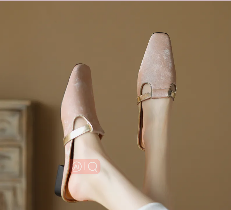 Industrial Women's Shoes SIFEIRO 2024 Spring New Arrival Genuine Leather Elegant Design Hollow-Out Slippers