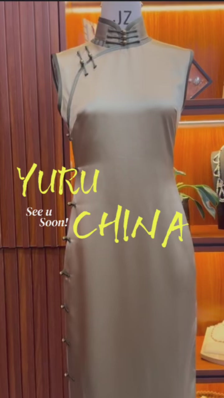 Elegant Lady's Choice, Chinese Cheongsam Qipao Dress – YURU CHINA